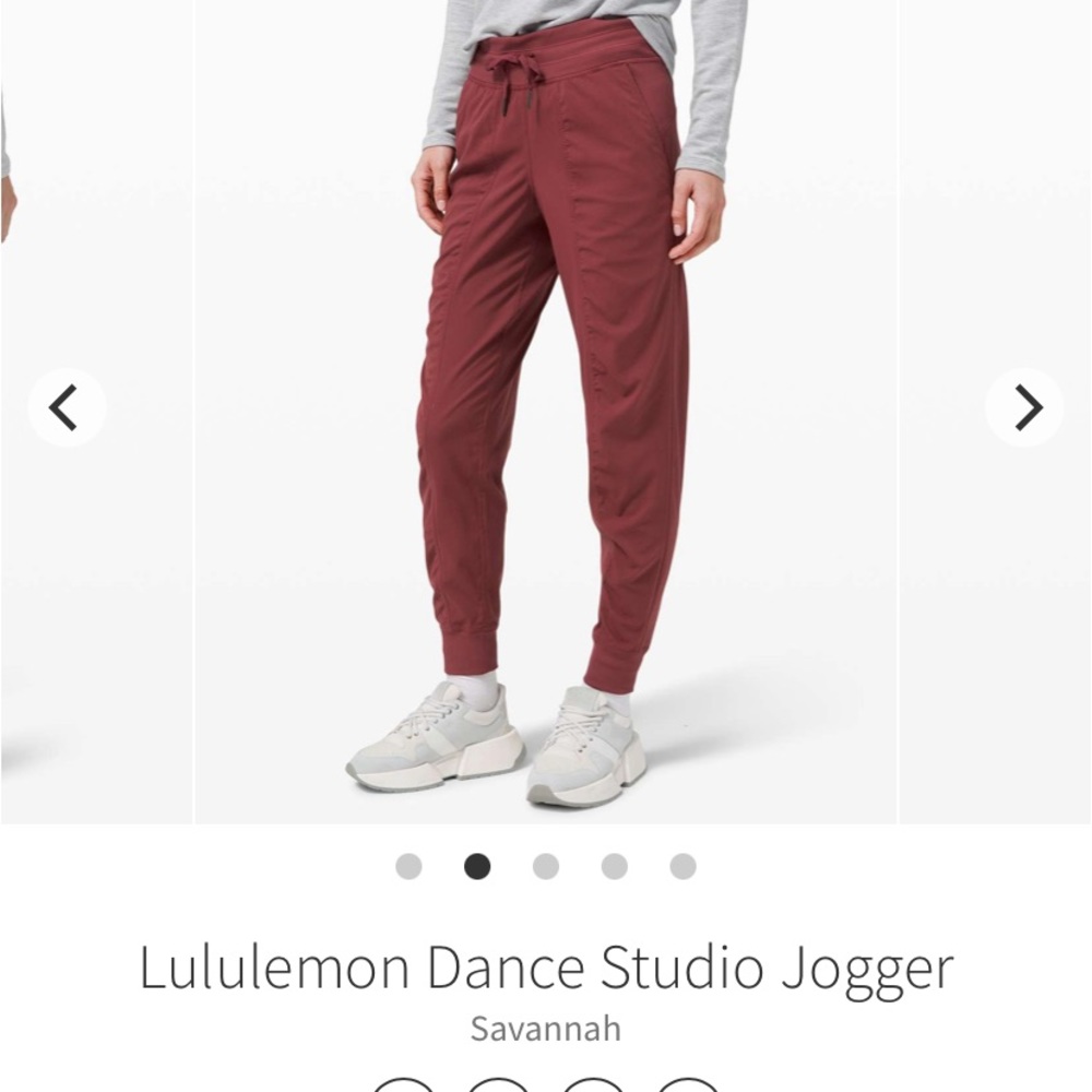 SOLD lululemon dance studio jogger